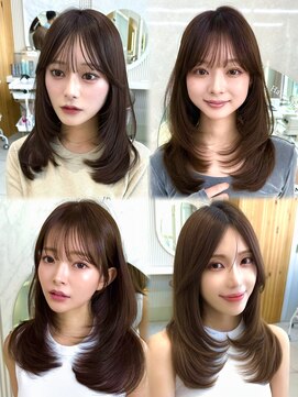 アフロートリノ(AFLOAT Leino) 結べるレイヤーカット