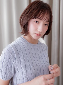 カバーヘア ブリス 戸田公園西口店(COVER HAIR bliss) ハッシュカット外ハネウルフボブクラゲヘアーZ戸田公園20代30代