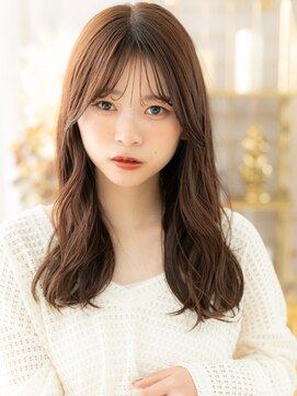 カバーヘアアンドスパ ブリス 浦和(COVER HAIR&SPA bliss) 韓国風レイヤー大人可愛いフェミニンロングc7浦和20代30代40代