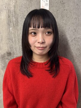 アジリ(agili) レイヤーカット/顔周り/姫カット/就活ヘア/ニュアンスヘア