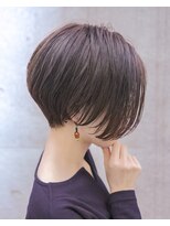 カライングドゥ(ing deux)&nbsp;大人可愛い20代30代40代黒髪前下がりショートボブ丸みショート◎