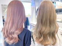 日常に溶け込む、あなただけのデザイン。緻密なカウンセリングで導き出す、色落ちまで美しいダブルカラー。