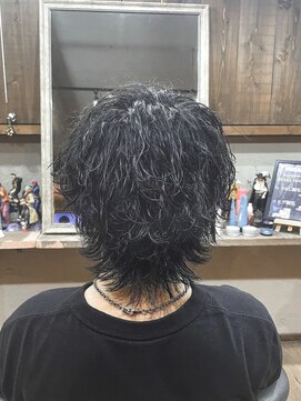 ミオ ラルテ(Mio'' Rarte) 八王子マッシュウルフ×波巻きパーマ