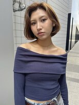 アクシス ナゴヤ(AXIS NAGOYA)&nbsp;北野ワンホンレイヤー/ミルクティーブロンド/ダークブルー/名駅