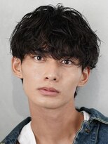 バイフィフス 原宿/表参道(by fifth)&nbsp;原宿シャドウパーマメンズカット刈り上げないマッシュスタイル