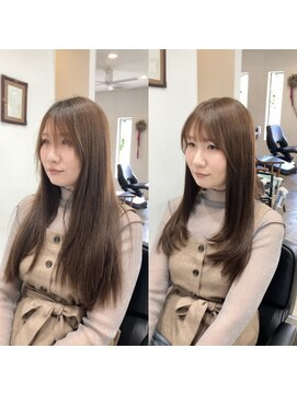 ベイ(BAE) 美髪縮毛矯正レイヤーカット/新潟駅南髪質改善/新潟駅南縮毛矯正