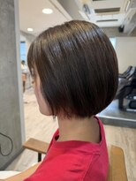 ヘアーアンドメイク ファット(Hair&Make PHAT)&nbsp;丸みショートボブ