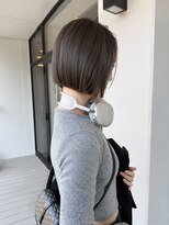 フォト 新宿三丁目(foto) 髪質改善縮毛矯正地毛風ストレート切りっぱなしボブ