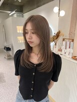シエル 一社(cher)&nbsp;ベージュけいロングレイヤー