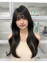 ナンバー ノード 渋谷(N° node)&nbsp;韓国風ロングレイヤー×ダークグレージュ
