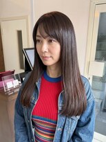 零秒女髪 千里丘店&nbsp;上品で艶やかな大人の美髪ストレートロング髪質改善艶髪艶感