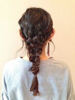 クリアーオブヘアー 一社店(clear OF HAIR) 編み込み４つ編みアレンジ