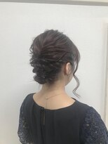 ジゼル(GiseL)&nbsp;【GiseL】編込みアレンジ/ヘアセット/ヘアアレンジ/シニヨン