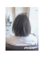アトリエ ミム 二子玉川店(atelier mim) 大人ボブ×艶髪×セミディ♪縮毛矯正<二子玉川店> 