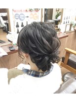 サロンド クラフト(salon de craft)&nbsp;【パーティーヘアセット】編み込みフルアップヘアセット