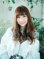 カラーサロンビスカリア 相模原エリア 淵野辺駅店(Color salon Biscaria)&nbsp;ぱっつんバング☆前髪☆カール［淵野辺］