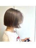【emme×石崎】Silver Highlight×ボブ