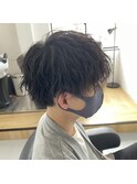 メンズパーマツイストスパイラル