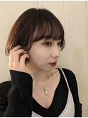 韓国ショート 韓国トリートメント ショートボブ