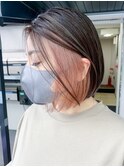 インナーベージュピンク_ショコラベージュボブルフ_ba352751