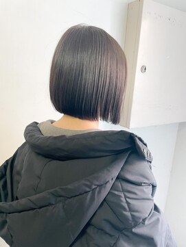 キャンバス バイ ネオリーブ 横浜西口(Canvas by neo.) ミニボブ ナチュラルボブ ぷつっとボブ