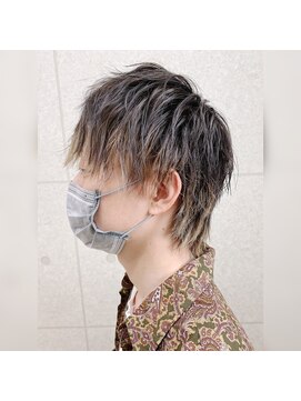 ヘアースタジオ シーオーイー(hair studio C-O-E) マッシュウルフ