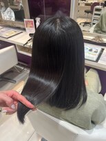 ハピネス 河原町店(Happiness)&nbsp;髪質改善 レイヤーカット ベージュ グレージュ 20代 30代 40代