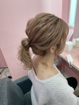 シーズン 大阪(SEASON) 【ヘアセット】ポニーテール×コンサート