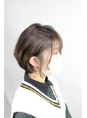 イメチェン◆モテ◆ショートボブ◆アッシュ・グレージュ
