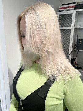 ココ 本八幡(KOKO) #黒髪#小顔#クラゲヘアー#オリーブグレー#ココアベージュ#美髪