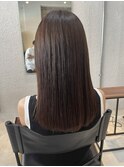 ナチュラルストレートヘア