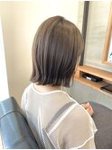 切りっぱなしボブ
