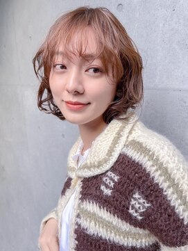 オーブヘアー ジュン 鹿屋店(AUBE HAIR june) 20代・30代_あごライン_垢ぬけミニボブ