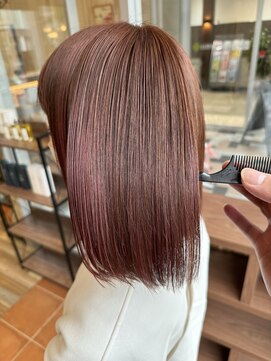 ラグーン(LAGOON) ブリーチカラー/ベビーピンク/ベージュピンク/ハイトーンカラー