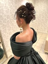 アミカ(Amica)&nbsp;ウエディング/カジュアルアップ/金箔ラメヘア