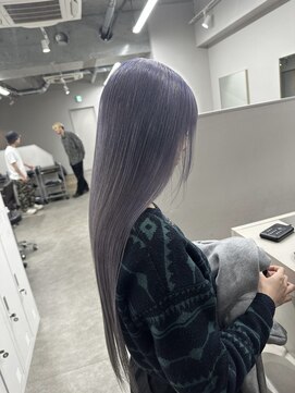 リグ 横浜(Lig.) ラベンダーカラー/ケアブリーチ/ダブルカラー/ニュアンスカラー