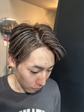 ブロンドバイピンキー(Blond by Pinky) メンズコントラストハイライト