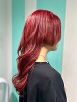 マティーナ ヘアー 池袋(Matina hair)&nbsp;【ウルフ×チェリーレッド】20代30代40代50代