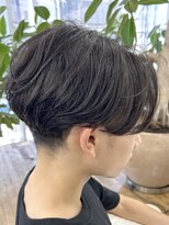 ヘッズ 本八幡店(HEADS)&nbsp;MEN'S HAIR  センターパート　ツイストスパイラル　コンマヘア