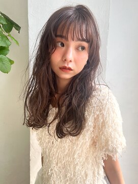 アリゲート ダイカンヤマ(Ari gate daikanyama) 【山中涼太】大人レイヤーカット×ふんわりカール×薄めバング