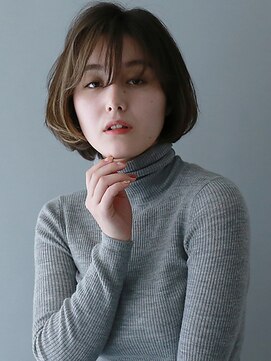 フリップビーアヴェダ(FLIP B AVEDA) 本八幡×大人な1カールボブ×2024冬スタイル