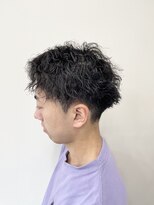 オル(Olu)&nbsp;短髪×ツイストスパイラル×ハードパーマ