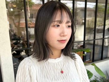 モク 京都北白川店(MOK)の写真/学生支持率◎個性を生かしたカラーに♪一人一人の髪質や骨格に合わせて、似合わせデザインを実現します！