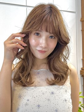 ロンドアンメゾン 原宿(Lond un Maison.) 韓国カール顔周りレイヤーカットブリーチなし[原宿]