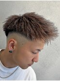 パイルツイスト×ゴールドハイライト