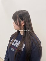 ビーヒアナウ N゜03 金沢駅西店(BE HERE NOW)&nbsp;【韓国ヘア/顔まわりレイヤー/グレージュカラー】