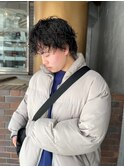 くるっくるなショートパーマ