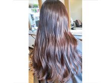 アンプヘアー(imp HAIR)の雰囲気（髪質改善をしても固くならないのでコテで巻いたりも出来ます！）
