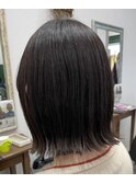 暗めカラー◎ グレージュカラー
