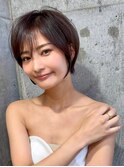 【福島】イメチェン×美髪[外はねボブ/ボブ/グレージュ]